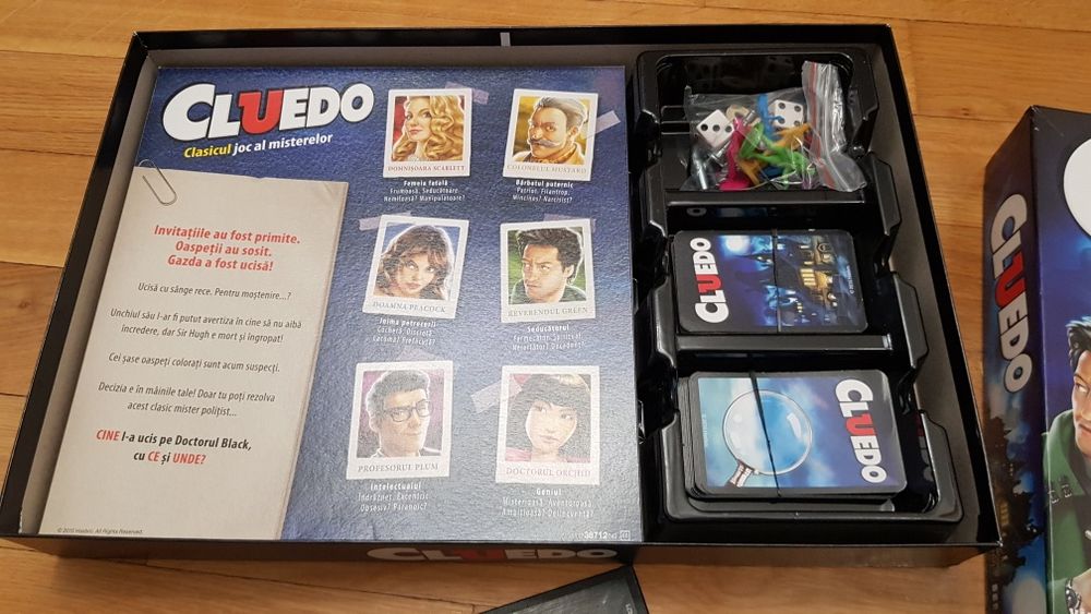 Joc Cluedo - Jocul misterelor, ca nou