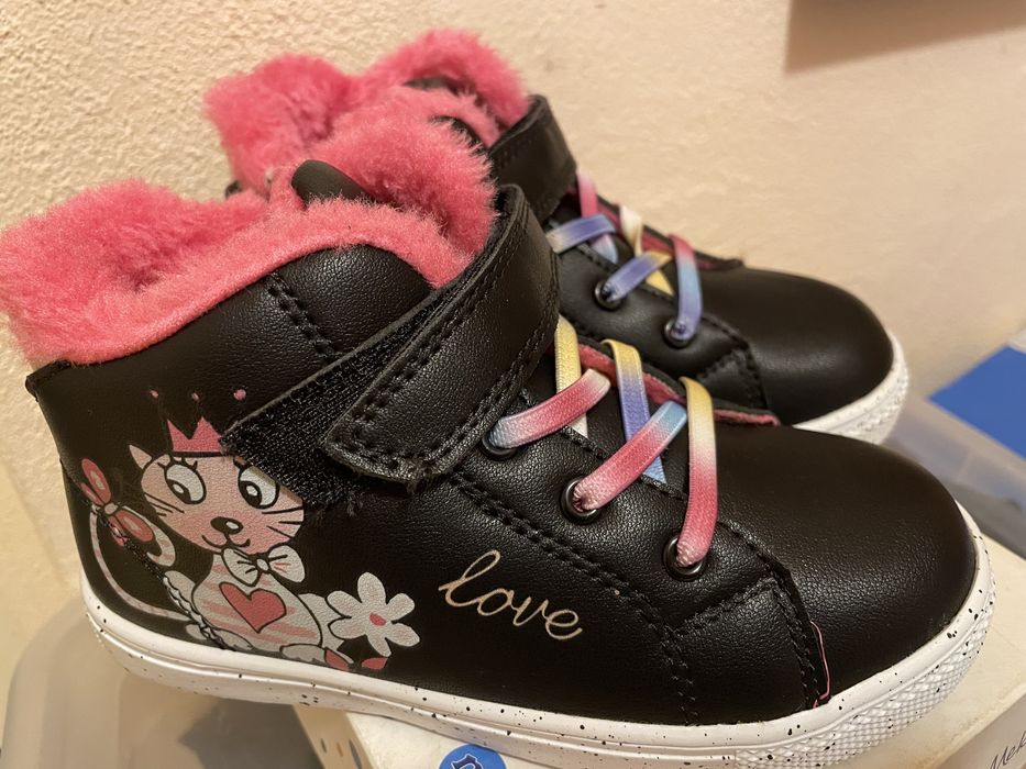 Ghete tip teniși cu blană nr 28