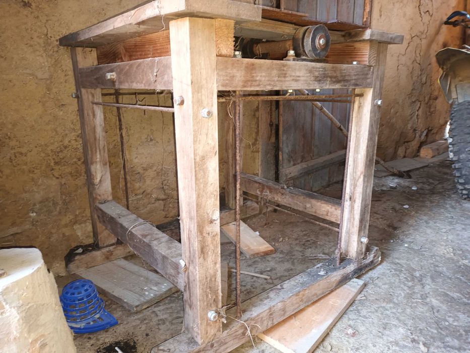 Masa circula + motor 3 faze