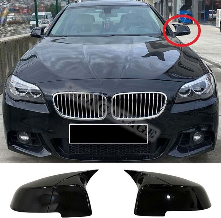 Оригинални М Капаци за Огледала за BMW F10 преди Фейслифт БМВ Ф10