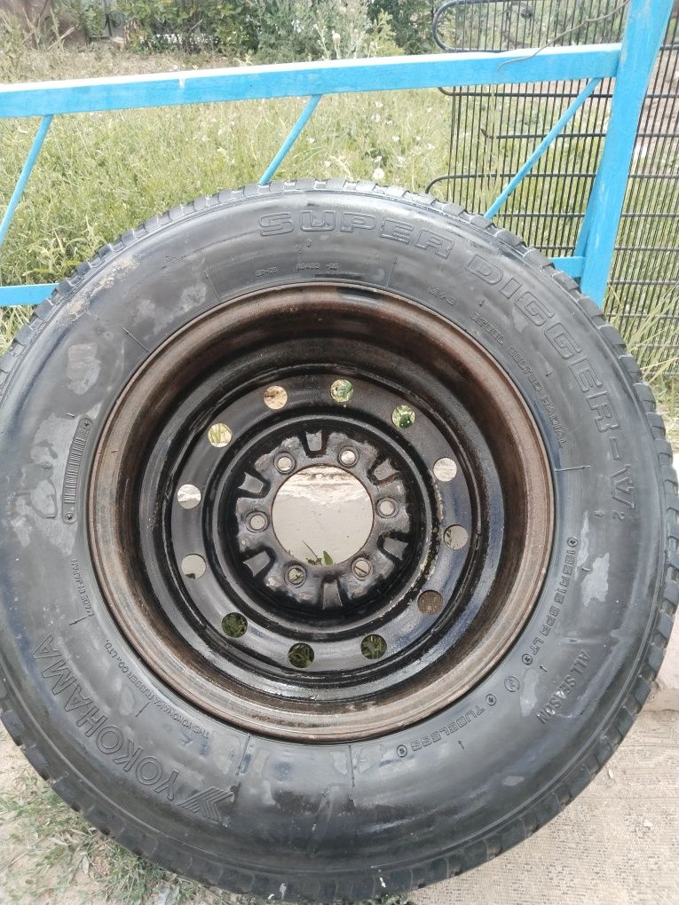 Шины и диск R15 25тыс