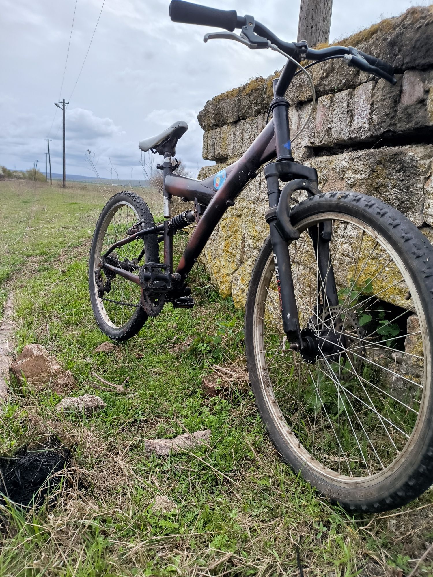 Bicicleta  custom full suspensie