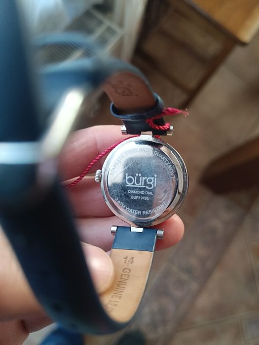 Ceas dama Burgi bleumarin