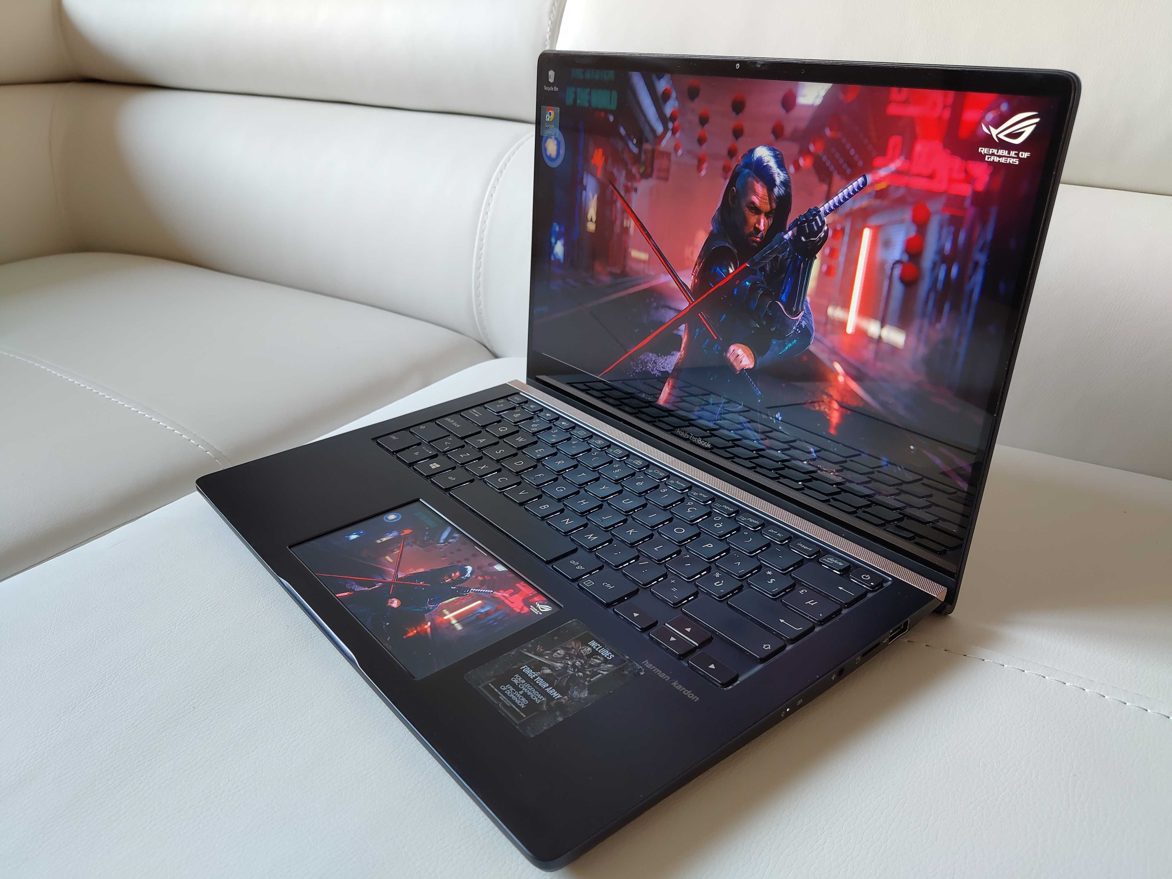 ultrabook Asus zenbook, intel core i7-, Dual display oled, ram 16 gb
