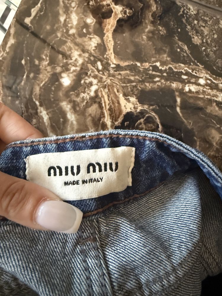 Дамски дънки miu miu