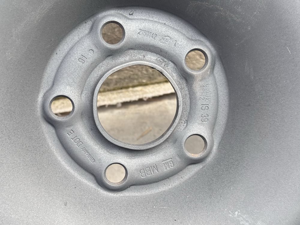 4бр железни Opel Asta J/K/ 16цола 105мм
