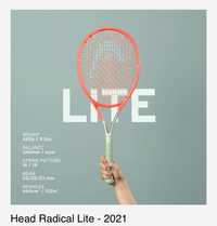 Тенис ракета HEAD graphene radical lite 2021