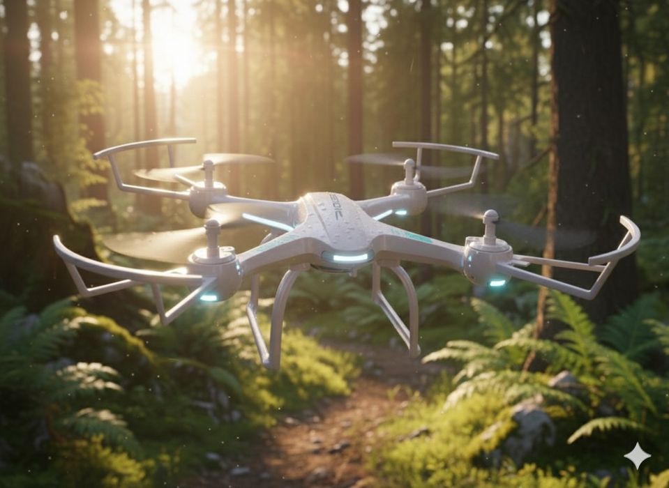 Dron. Дрон. Квадрокоптер игрушка. Без камеры.