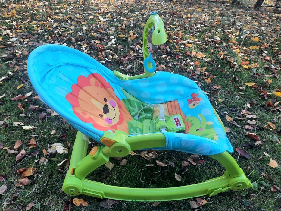 Бебешки шезлонг-люлка Fisher Price