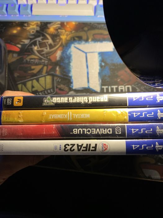 Диски для play station 4