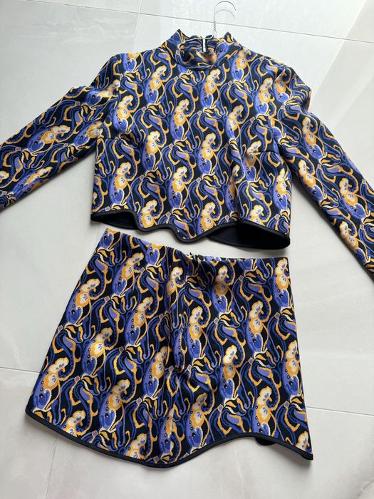 set bluza cu fusta zara, purtate o singura data