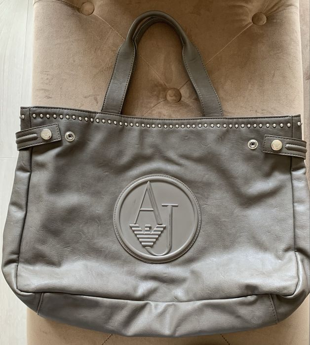 Чанта Armani Jeans сива