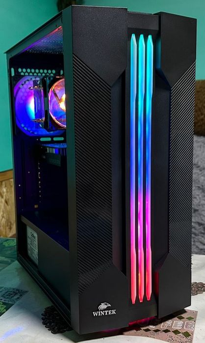 Игровой компьютер intel Core i3-10105/16Gb/GTX 1650 GDDR6+Монитор 24