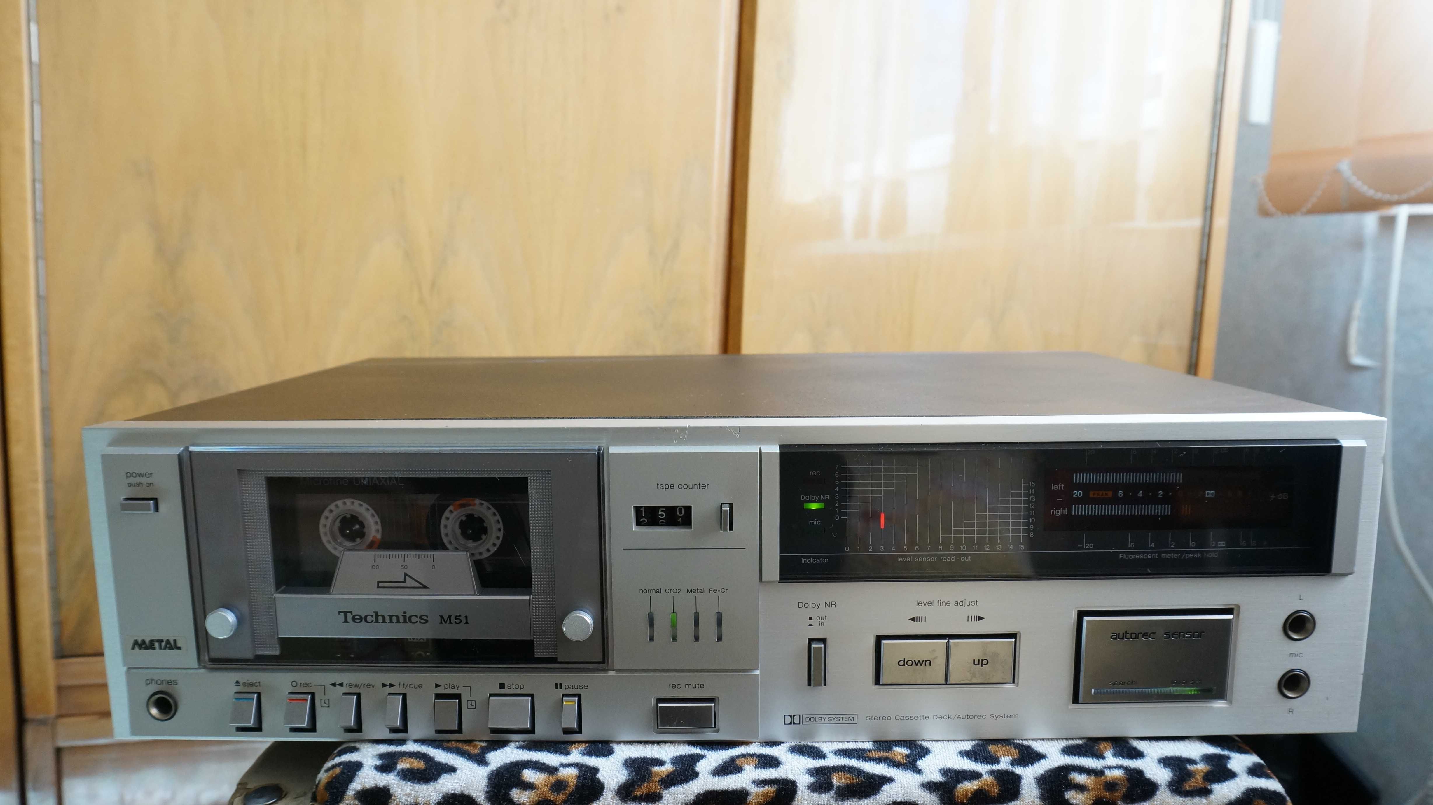 Casetofon deck vintage Technics RS-M51