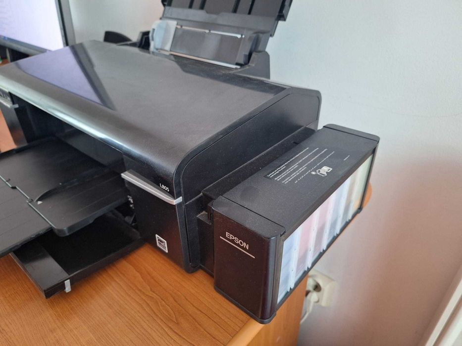 Vând echipamente pentru sublimare – Epson L805 + Presă termică 5 în 1