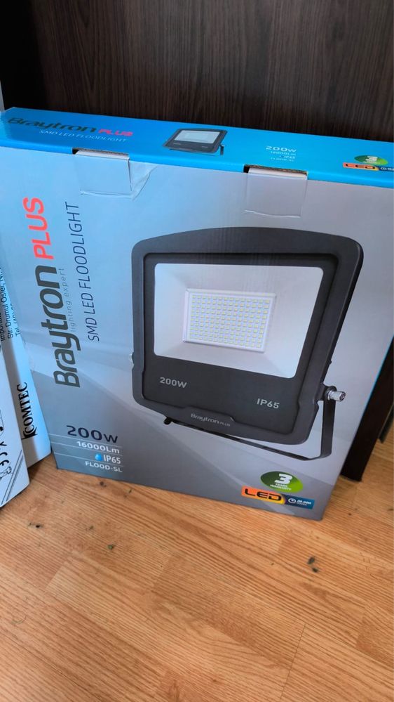 Vand lampa led 200w