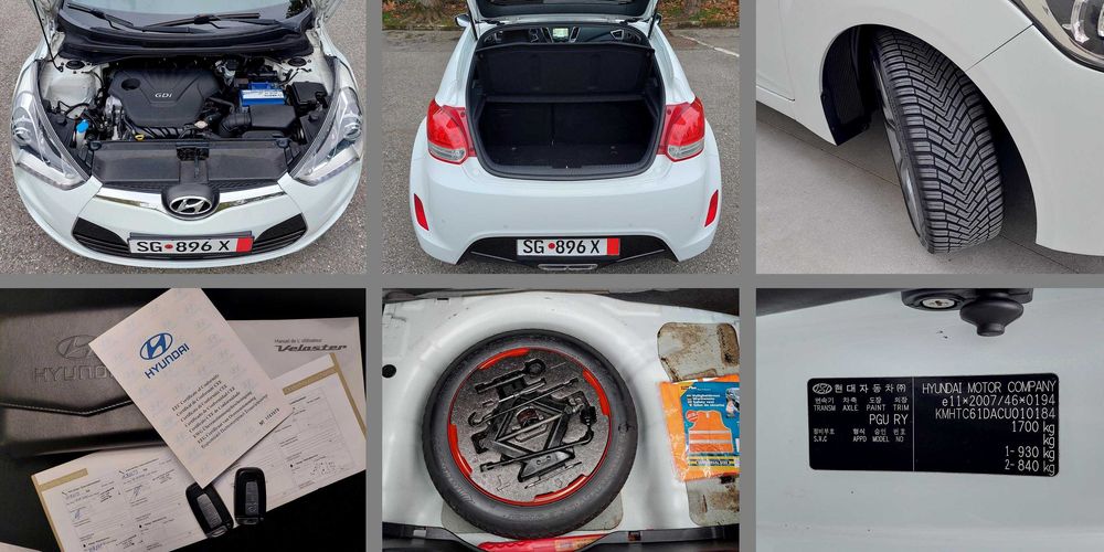 Hyundai VELOSTER 1.6GDI 140cp Euro5 *10/2011* Piele/KeyLess/Navi