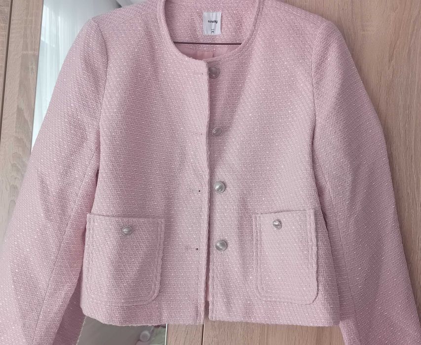 Дамско сако розово