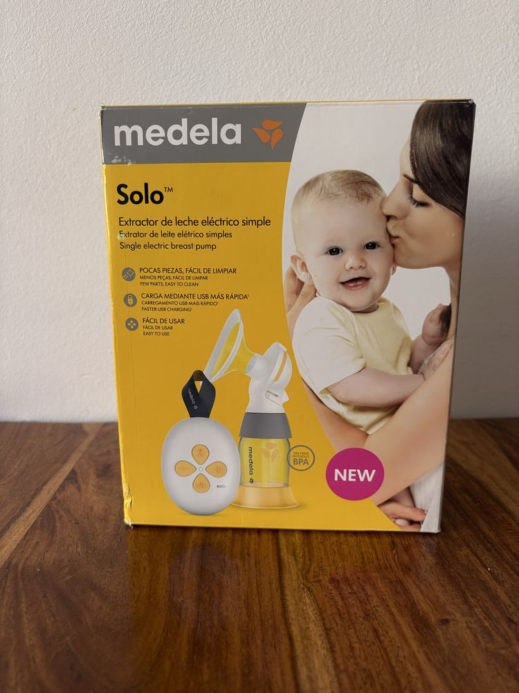 Medela Solо електрическа двуфазова помпа за кърма с ПОДАРЪК колектор