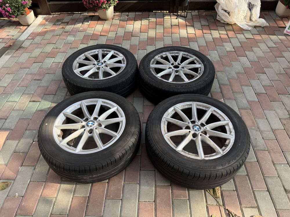 Jante BMW 5x120 , anvelope 225 55 17 , Brigistone