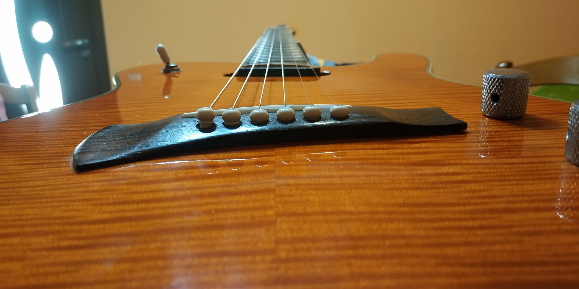 Китара хибрид Vester Hybrid TeleCoustic електрическа акустична