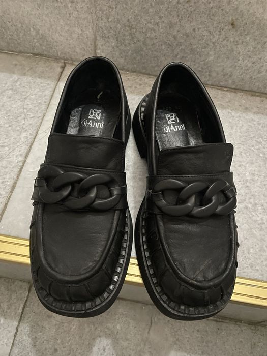 Мокасини Gianni, естествена кожа