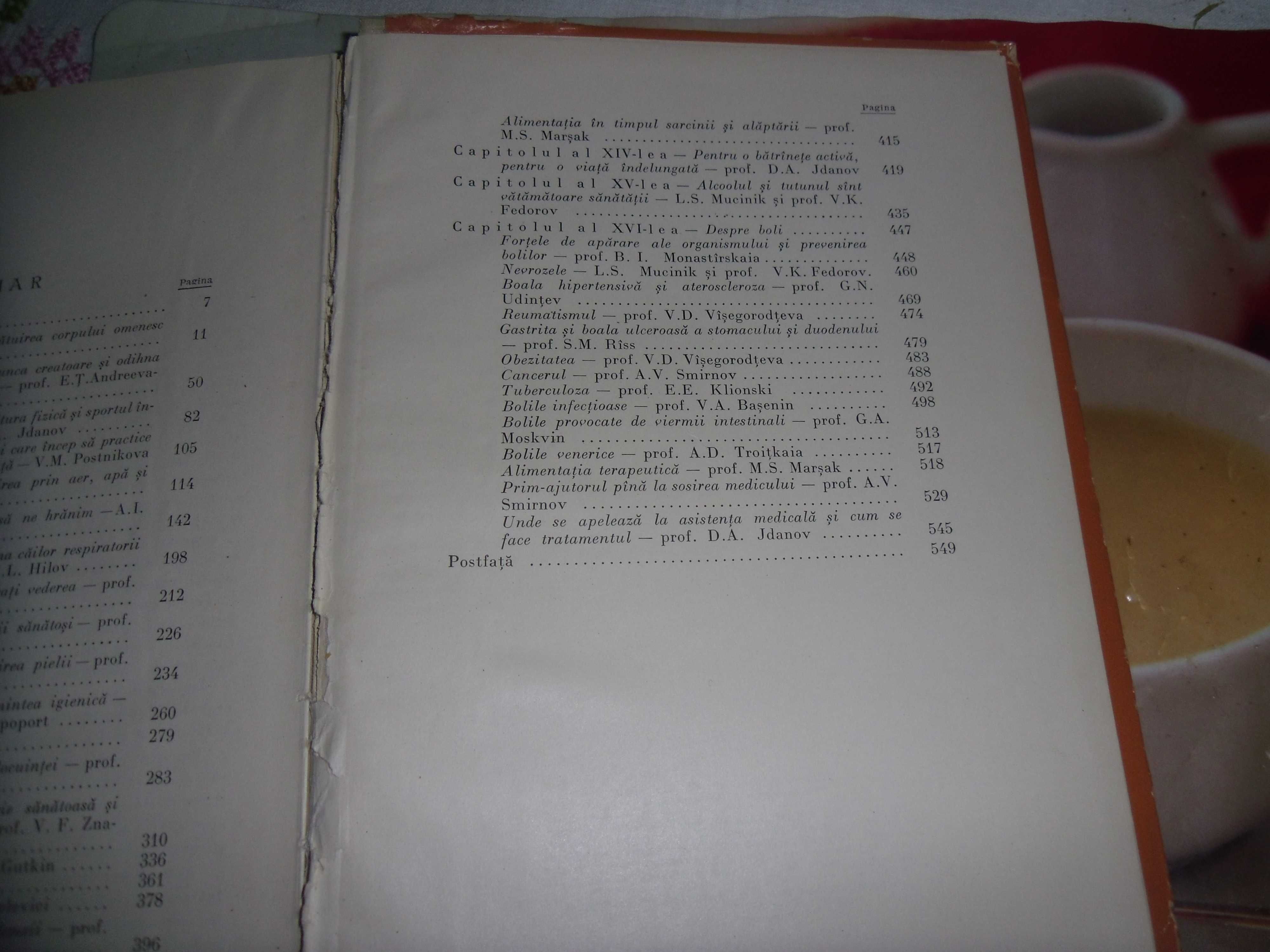 Cartea sanatatii ed 1959