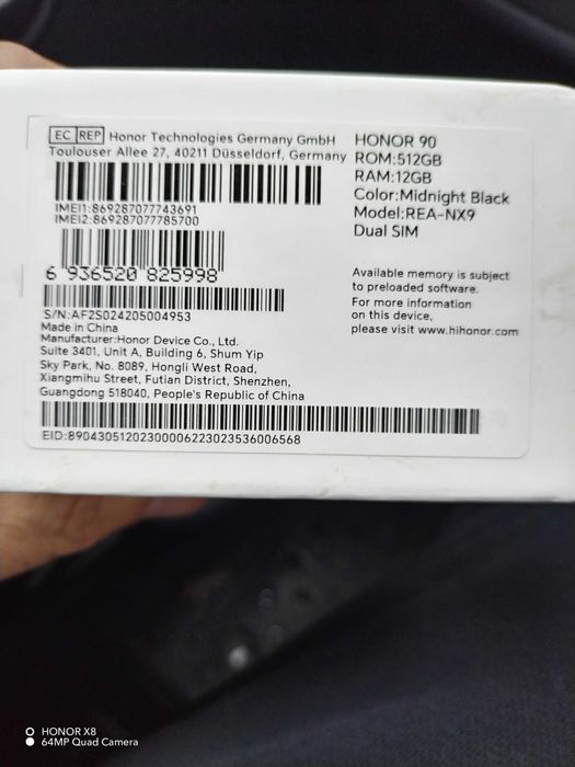 HONOR 90 nou, luat la prelungirea abonamentului