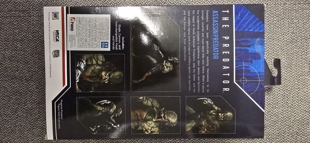 Figurina NECA The Predator Assassin Predator Deluxe Action Figure 28cm