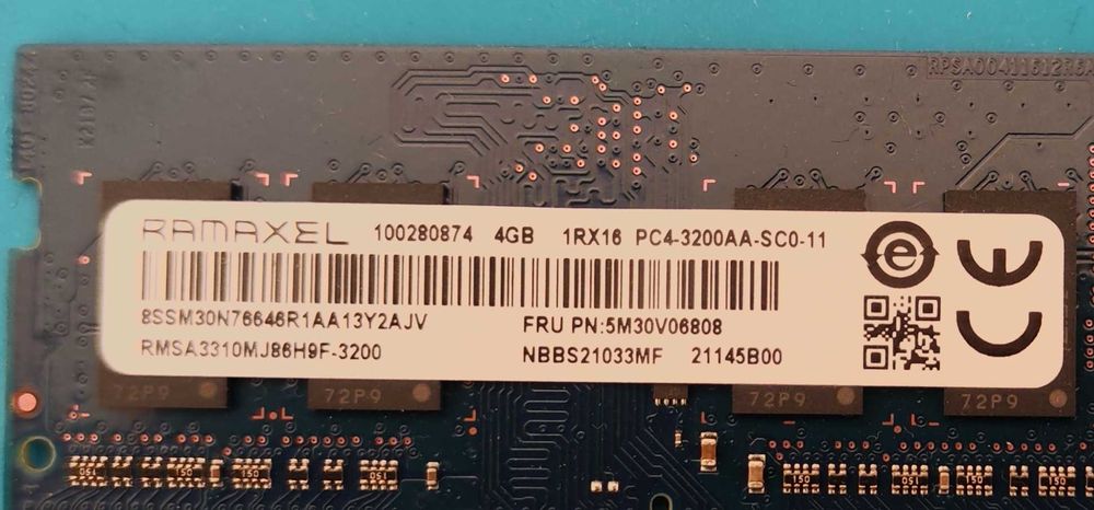 Модули ОЗУ DDR3;DDR4