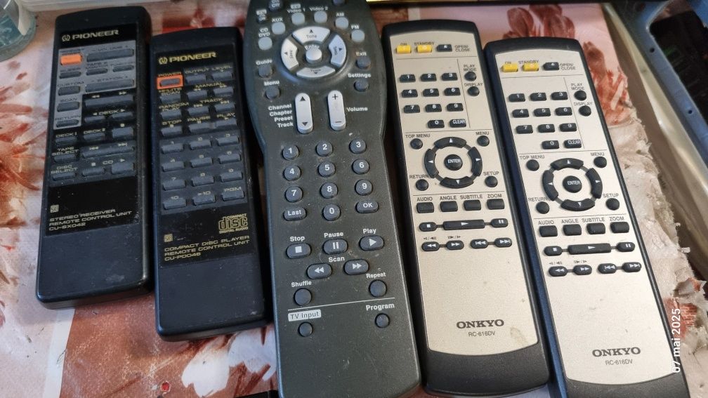 Telecomenzi audio Sony, Technics, Pioneer,Bose