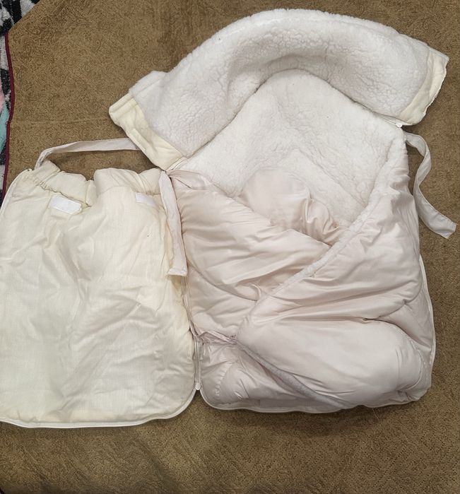 Конверт зимний , для новорожденных