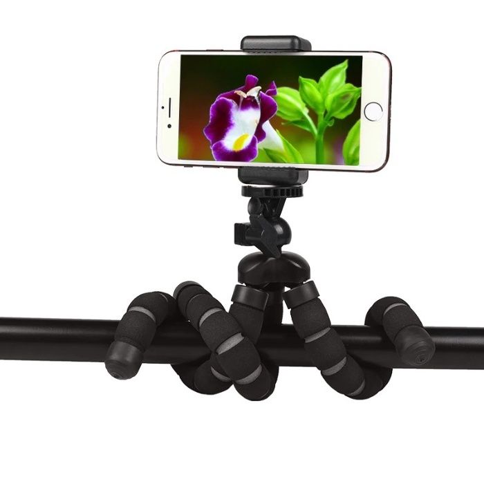 HSU Long Професионален трипод – 28 см за смартфон и фотоапарат
