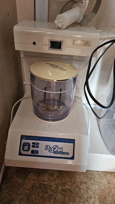 Апаратын для серебрянной воды
