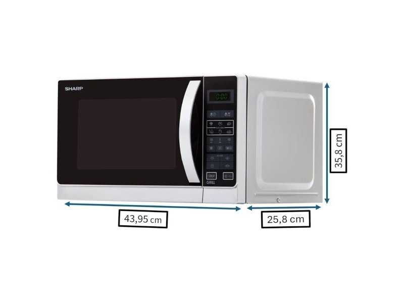 Микровълнова Фурна с Грил Sharp R-642INW