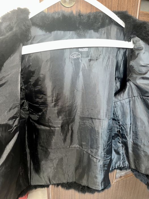 Vand vesta blana naturala+piele/haina scurta blana naturala