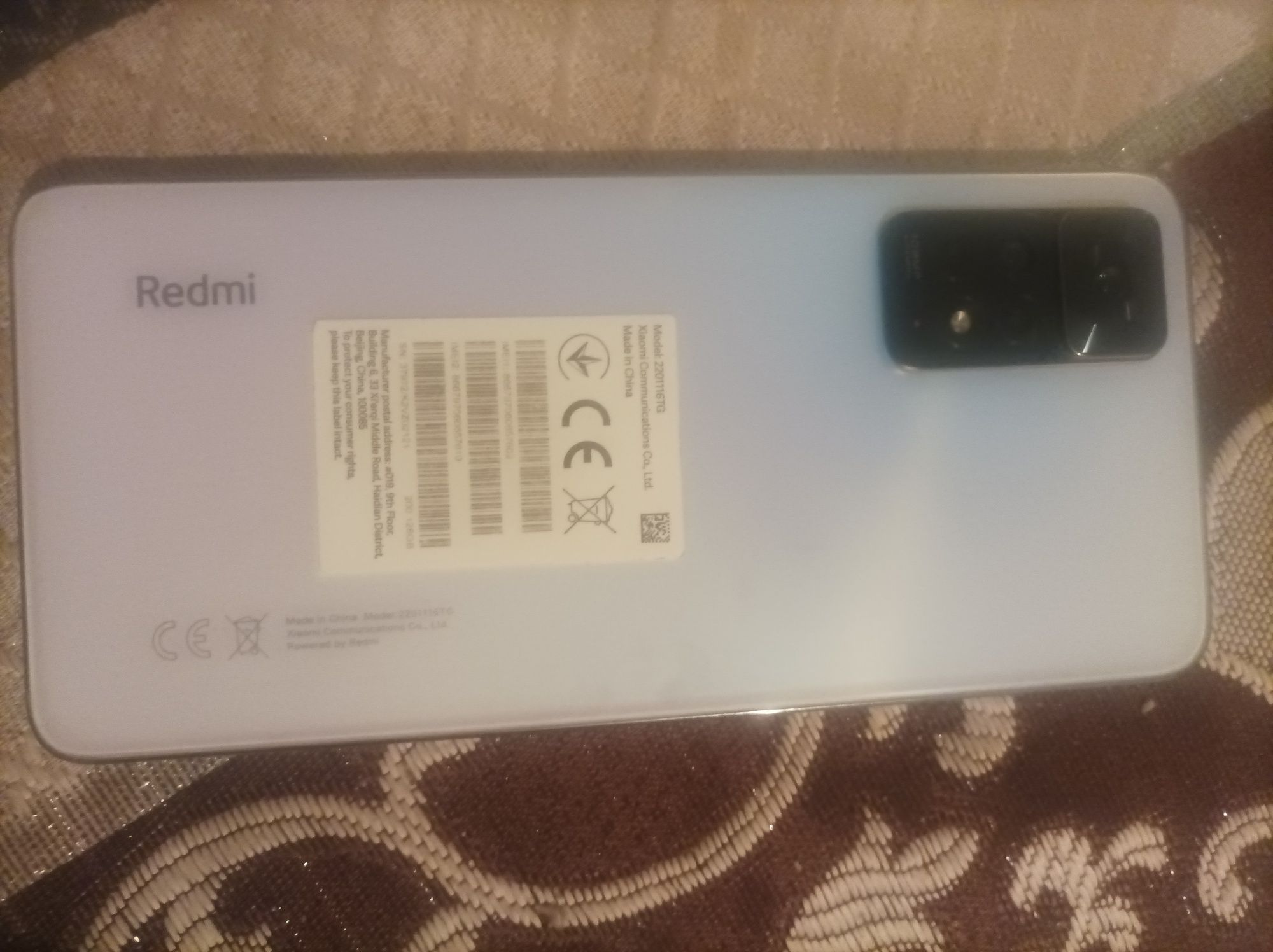 Redmi 11pro xotira 128