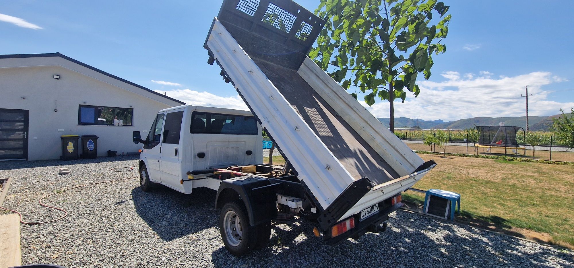 Ford Transit Basculabil 3.5T Scattolini   Cabina Dublă