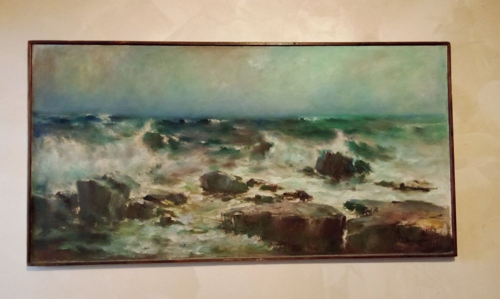 Картина ”Море” - Янис Хрисопулос /1901 - 1985/