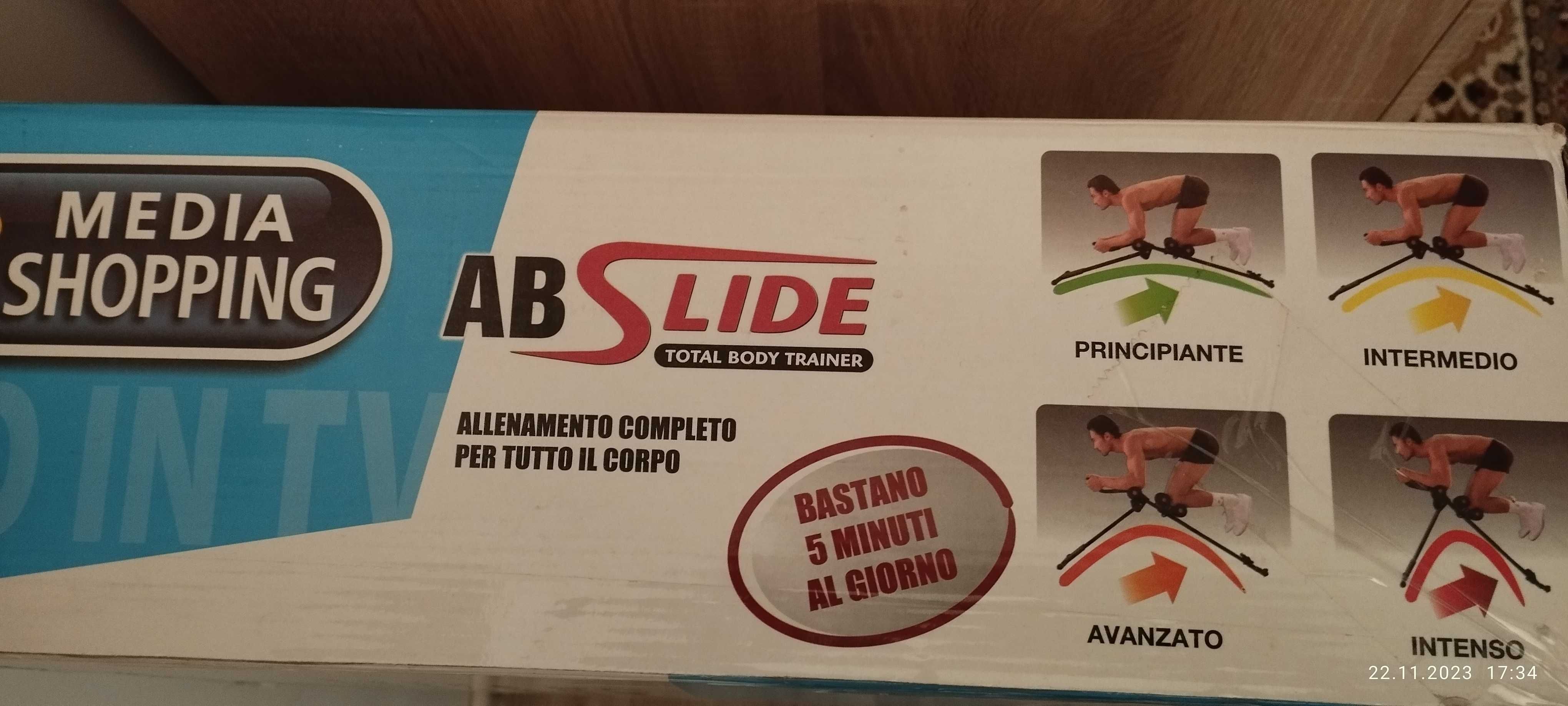 AB Slide o varianta pentru sport