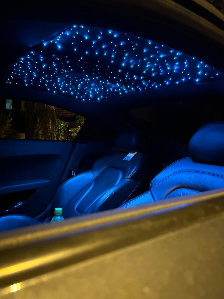 Retapițare plafon,Plafon înstelat de tip Rolls Royce
