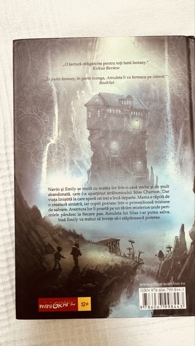 Pachet carti Amuleta benzi desenate (Vol.1,2,3)