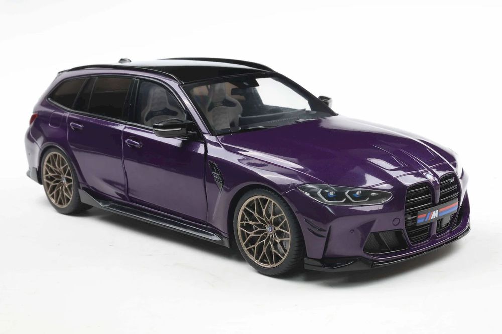 BMW M3 (G81) Touring, Purple Metallic, 2024 1:18