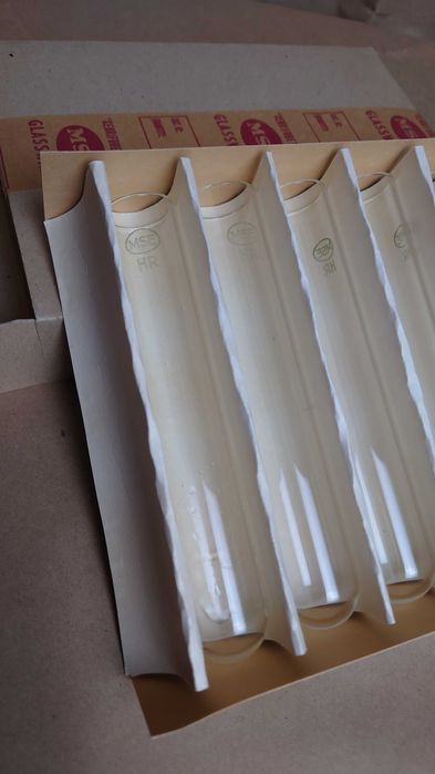 Комплект стъклени центрофужни епруветки x6