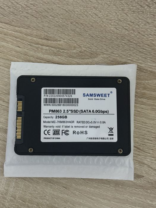 Продам SSD SATA 2.5, 256GB 5000тг
