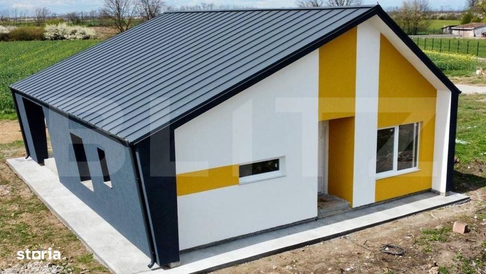 Casa individuala 74 mp, teren 450 mp, zona padurea Noroieni