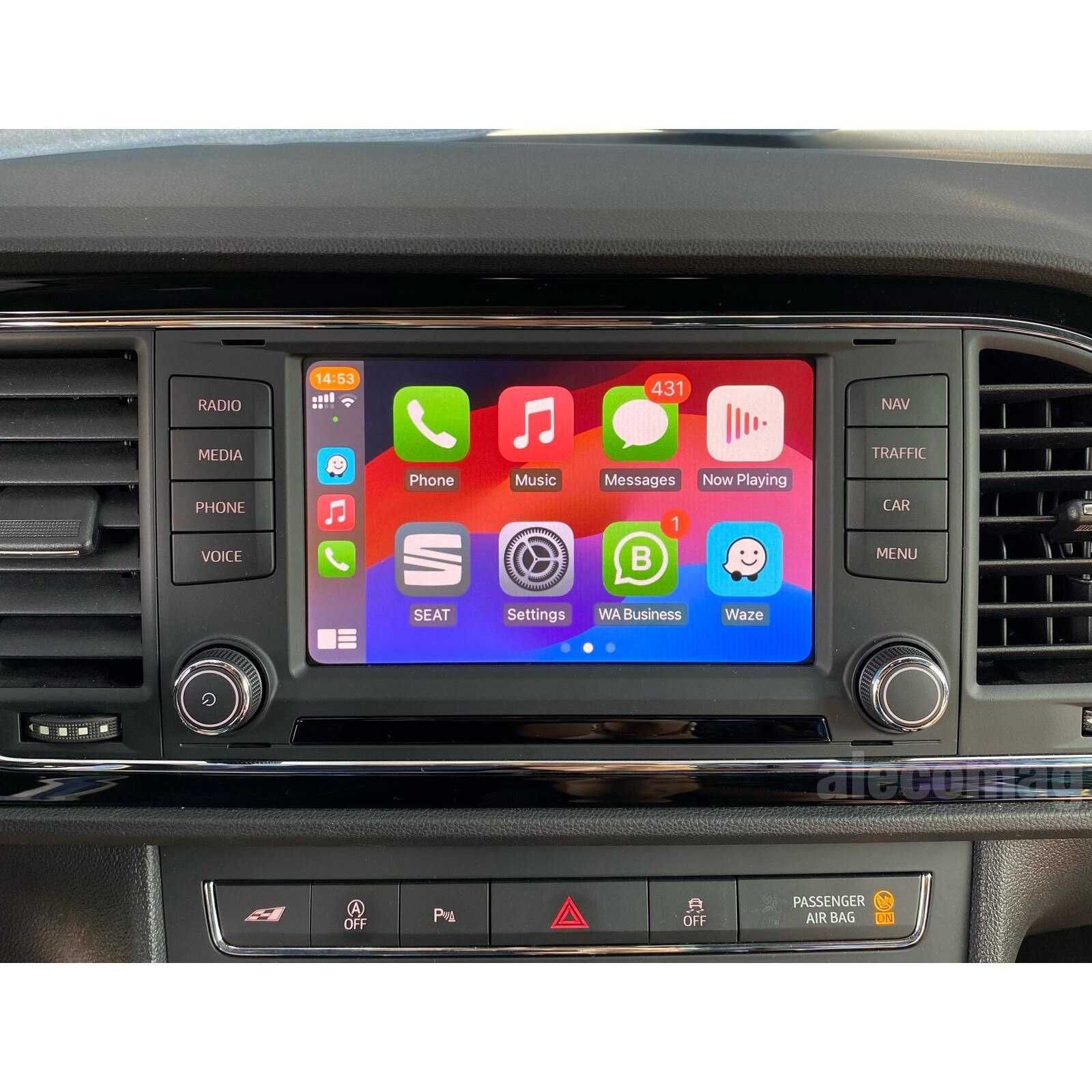 Activare Seat Full Link CarPlay Andorid Auto Leon Ateca Arona Tarraco