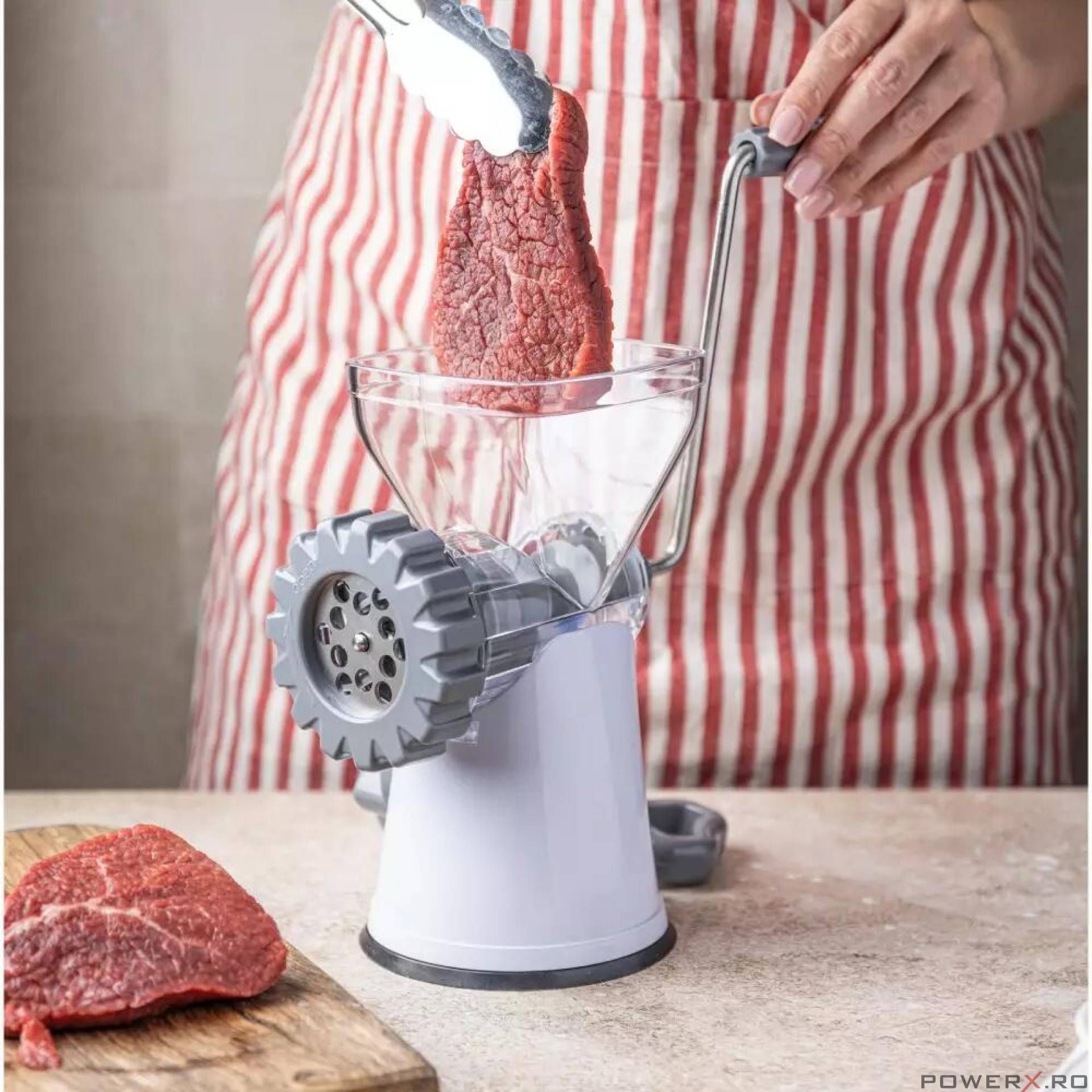 Masina de tocat carne cu prindere prin ventuza, KingHoff