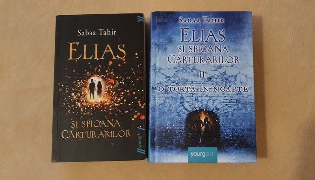 Serie două volume Elias si spioana cărturarilor
