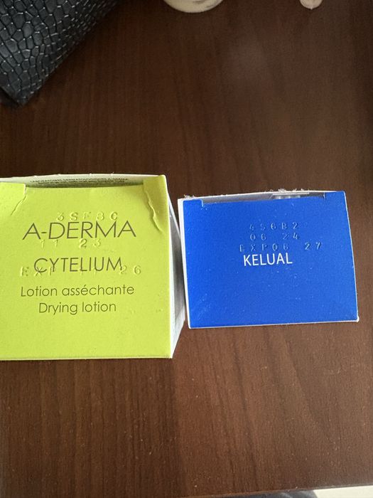Лосион против бебешки крусти Ducray и A derma Cytelium лосион